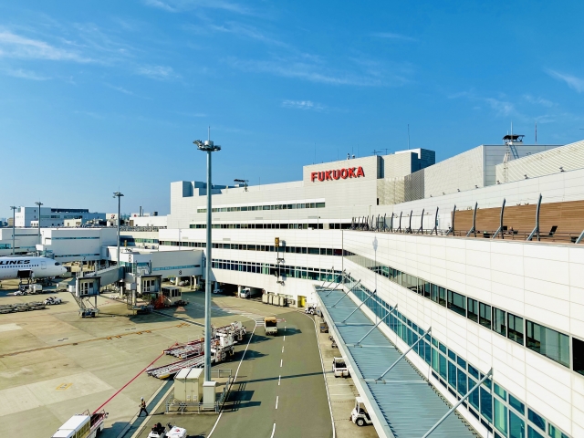 福岡空港国内線ターミナルの外観